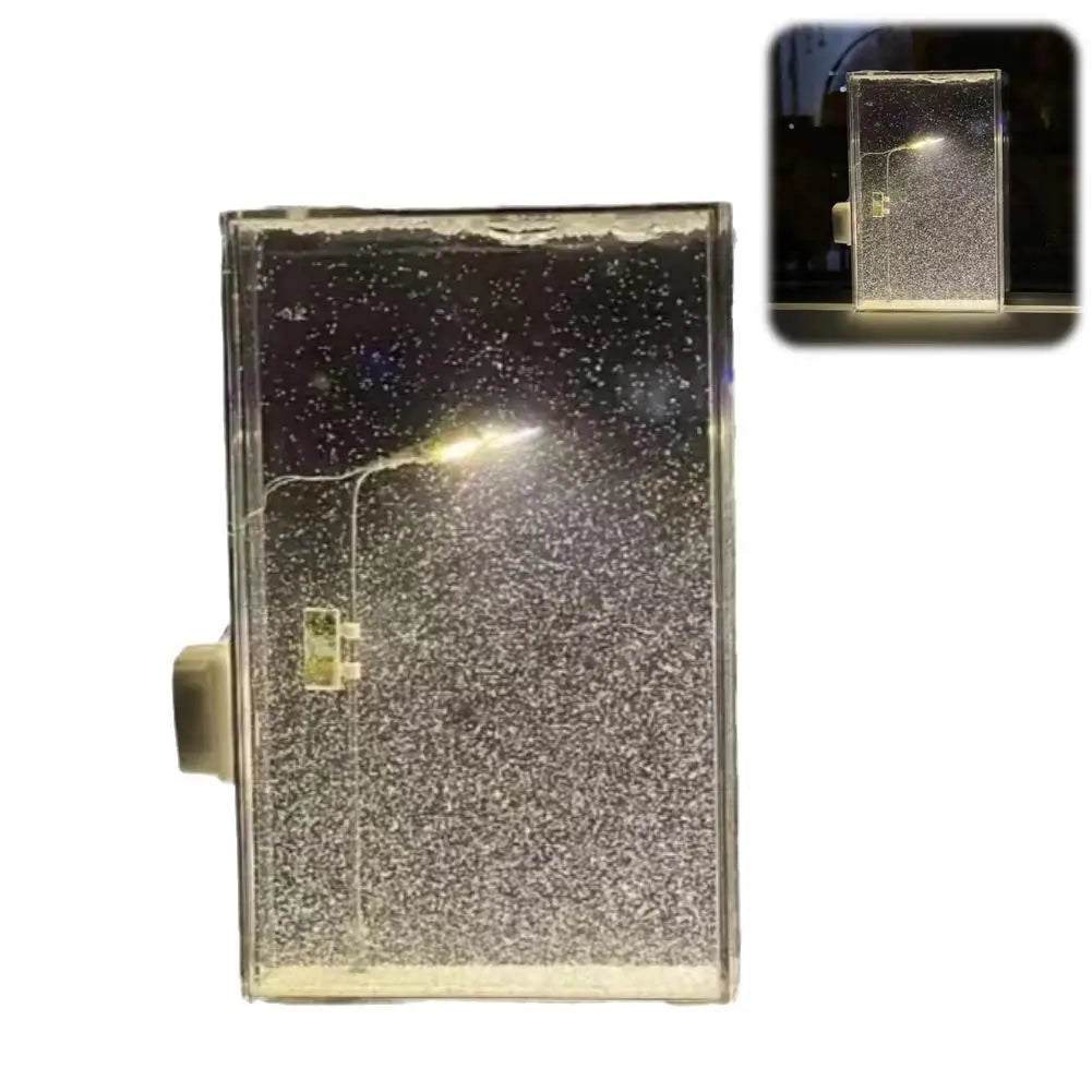 Veilleuse Lampadaire - Effet Neige